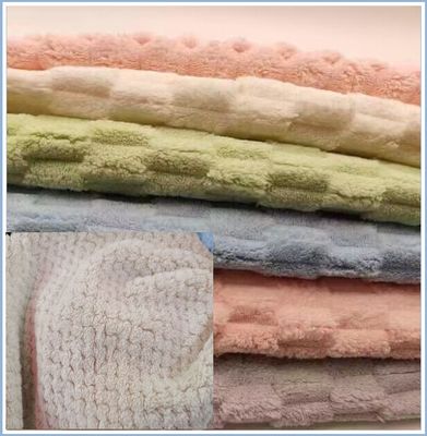 Poly-Nylon Jaquard Coral Velvet